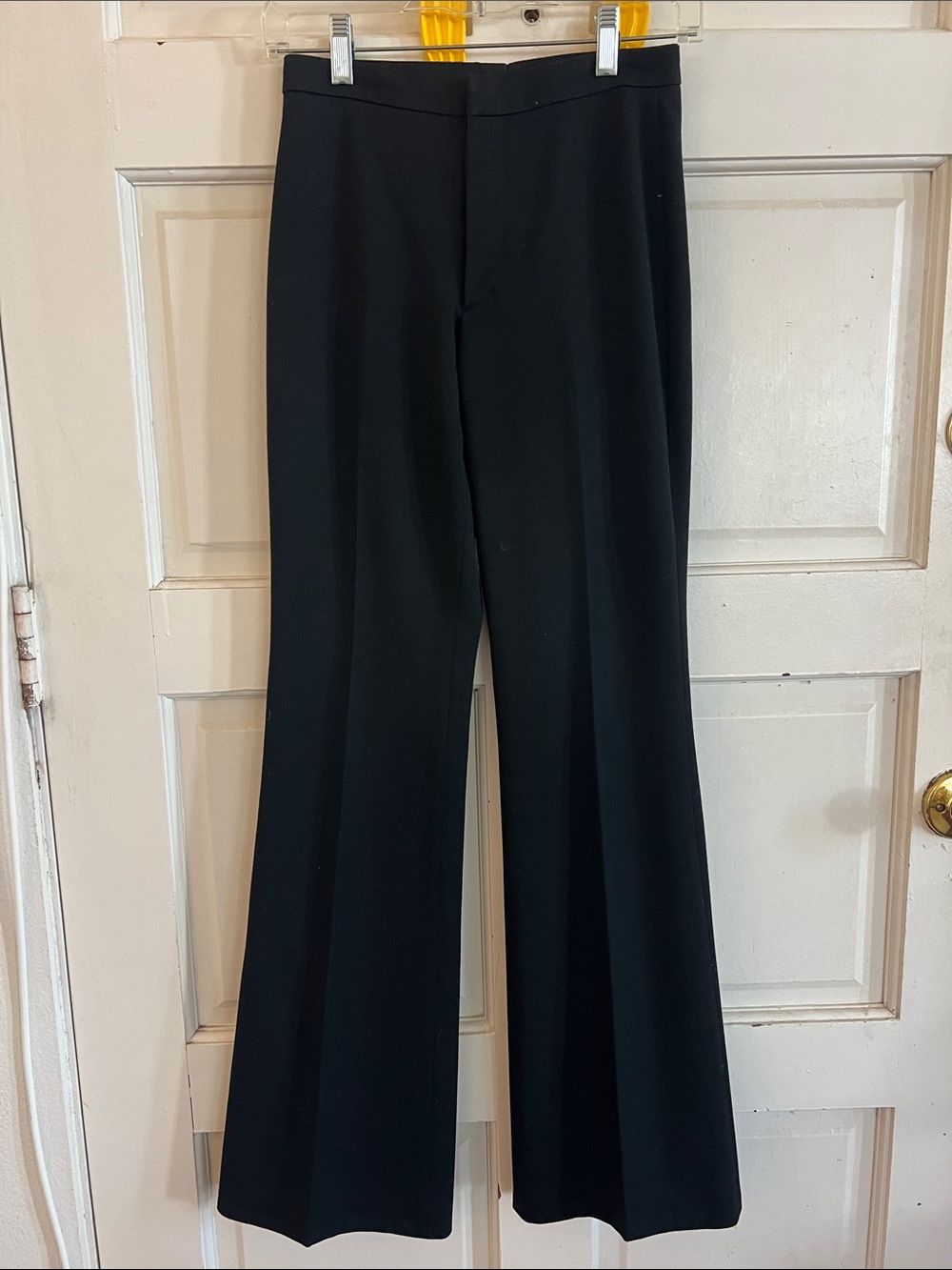 Vintage 80s Vertigo Paris Black Flare Trousers XS